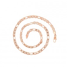 Apzeltīta ķēdīte ar orģinālu pinumu